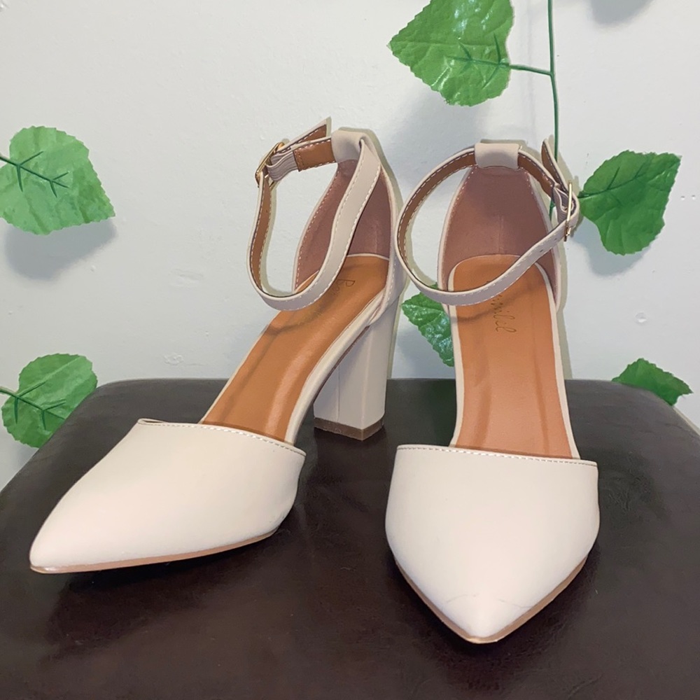 Pointy Toe Chunky High Heel